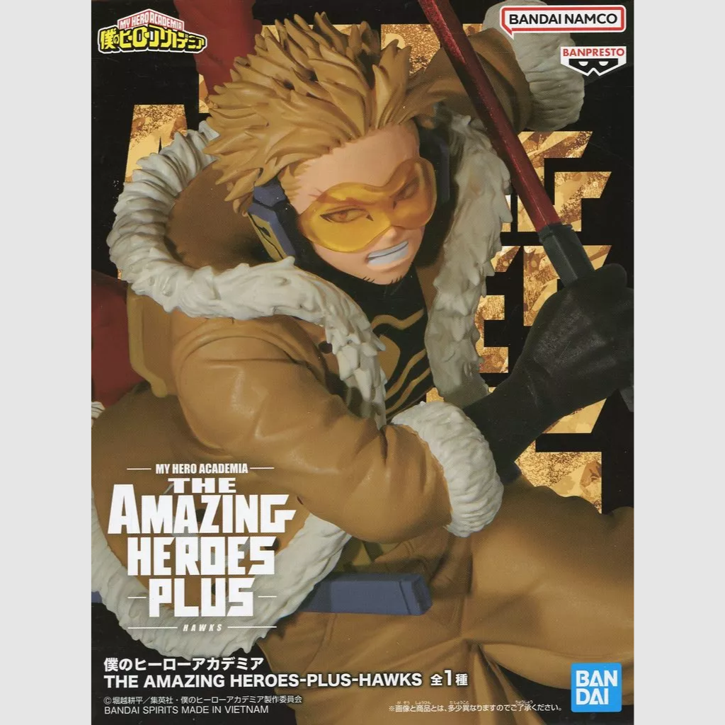 My Hero Academia The Amazing Heroes Plus Hawks Figure Banpresto