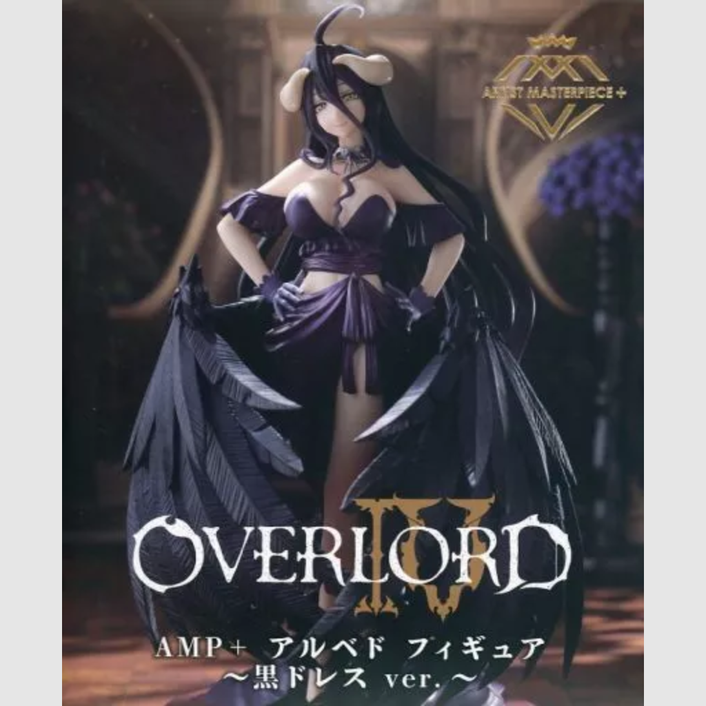 Overlord IV AMP+ Albedo Black Dress Ver. Figure Taito