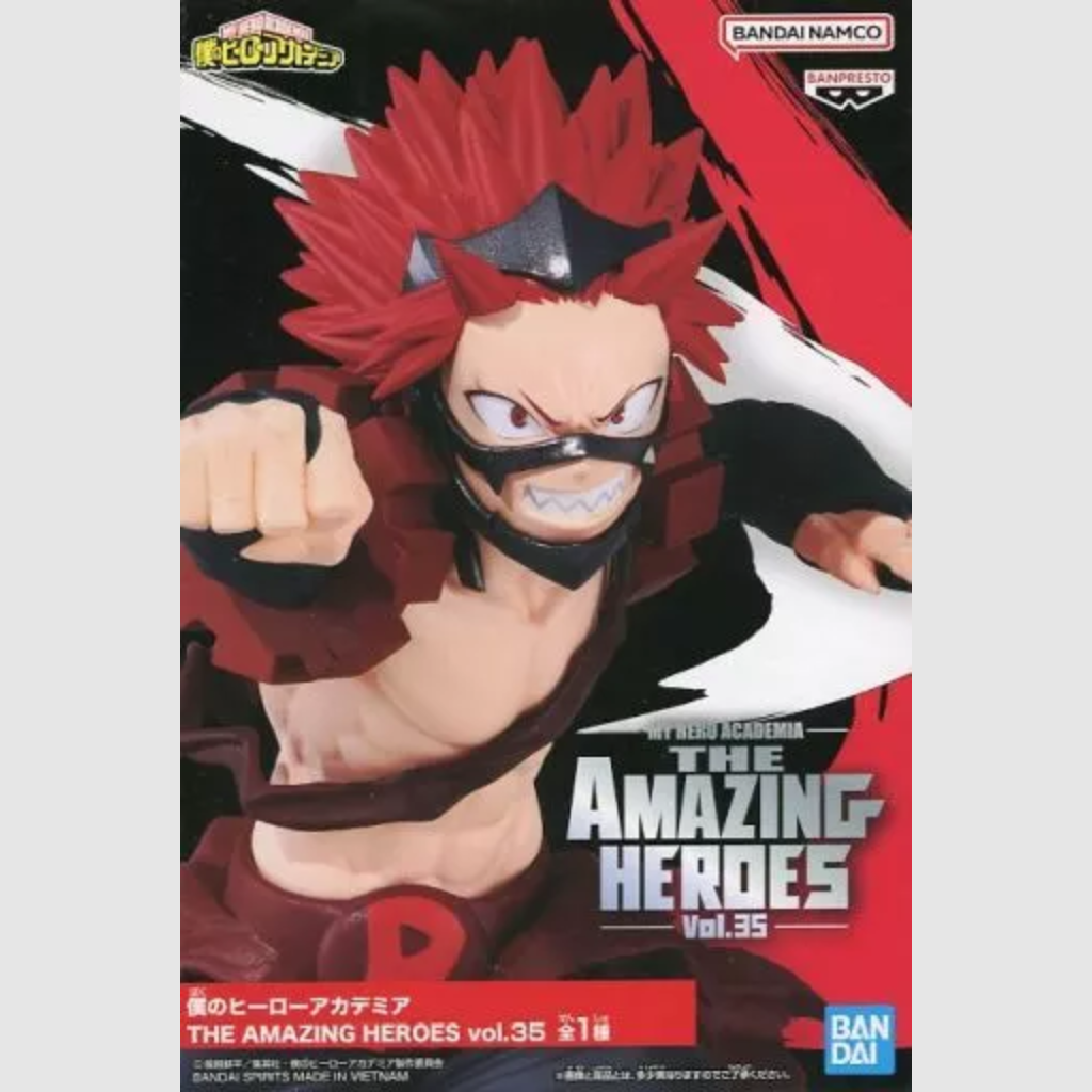 My Hero Academia The Amazing Heroes Vol.35 Eijiro Kirishima Figure Banpresto