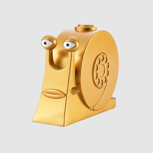 One Piece Sofvimates Golden Den Den Mushi Figure Banpresto