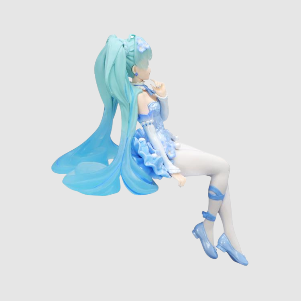 Hatsune Miku Flower Fairy Nemophila Pail Blue Color Ver. Noodle Stopper