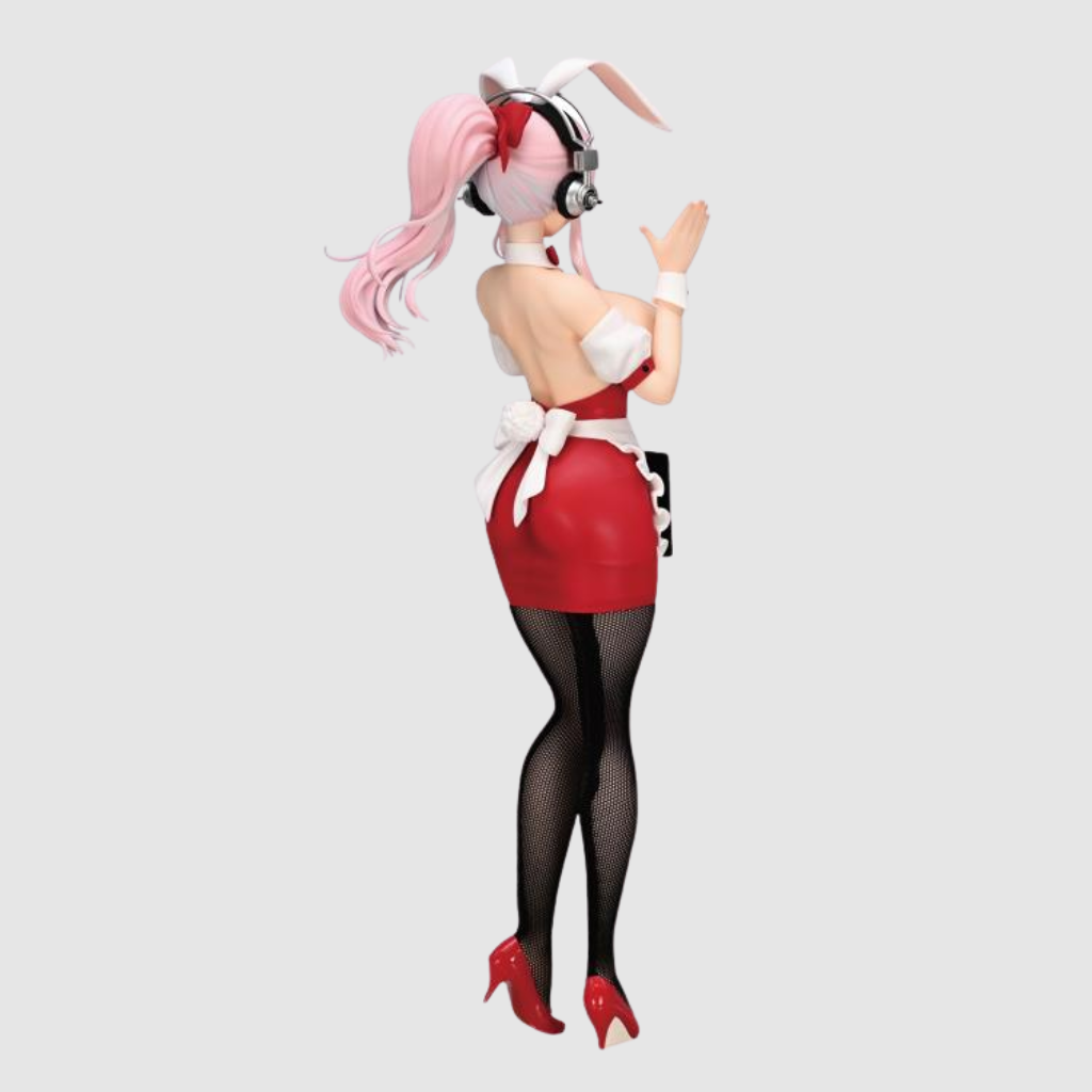Nitroplus BiCute Bunnies Super Sonico Waitress Ver Figure FuRyu