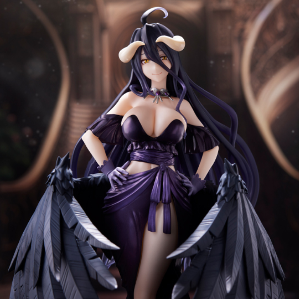 Overlord IV AMP+ Albedo Black Dress Ver. Figure Taito