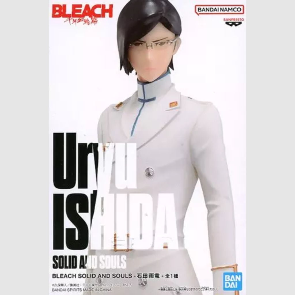 Bleach Solid & Souls Statue Uryu Ishida Figure Banpresto