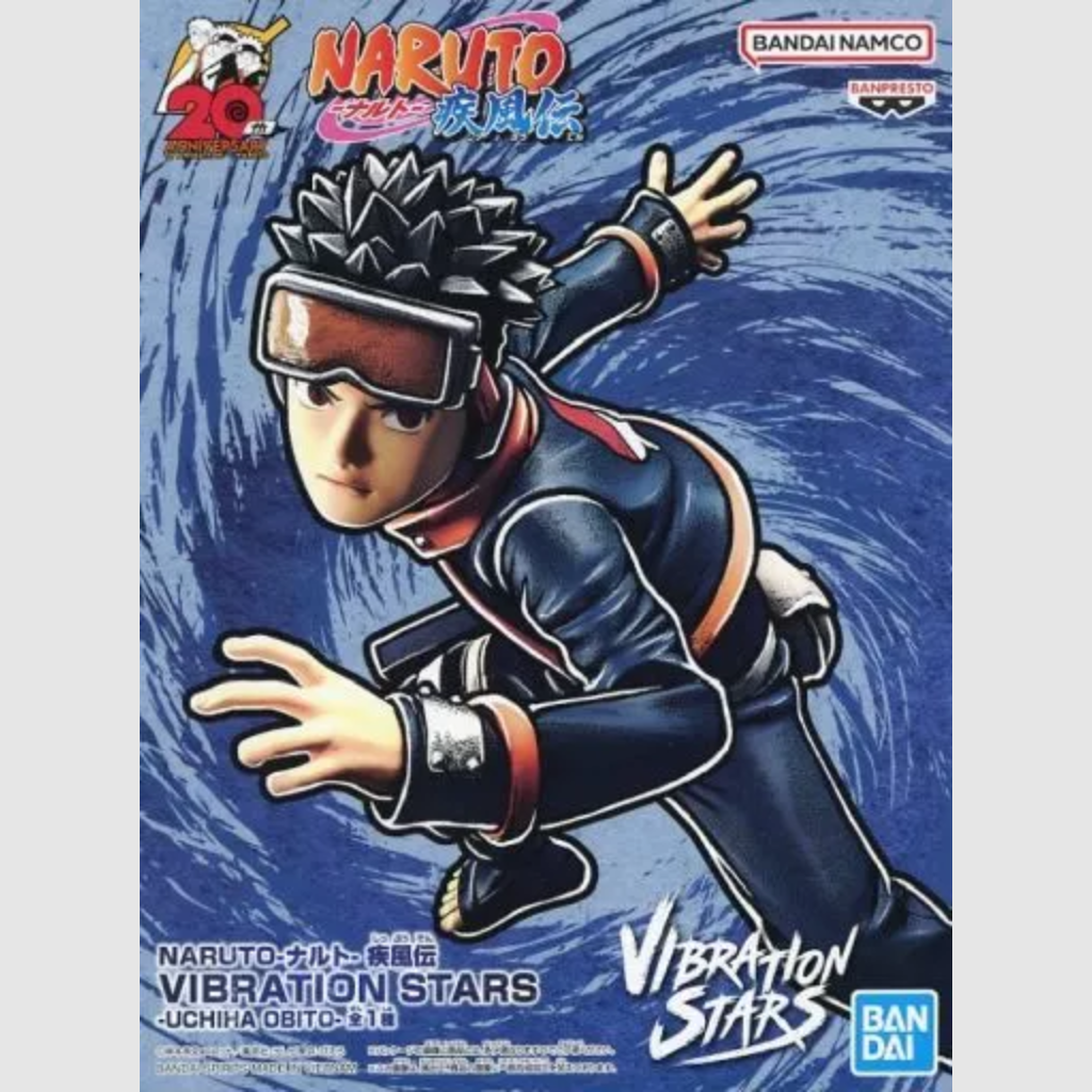 Naruto Shippuden Vibration Stars Obito Uchiha Figure Banpresto
