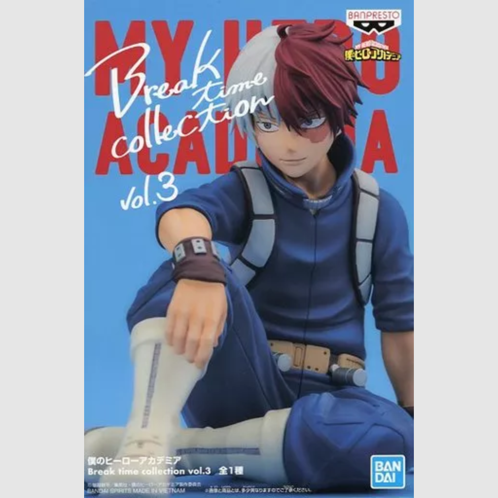 My Hero Academia Shoto Todoroki Break Time Collection Banpresto Figure Vol 3