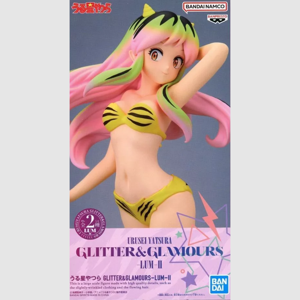 Urusei Yatsura Figure Glitter And Glamours Lum B II Banpresto