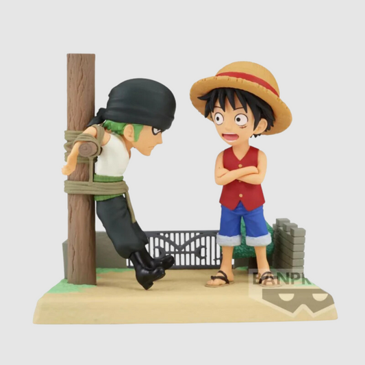 One Piece Monkey D. Luffy & Roronoa Zoro World Collectable Log Stories