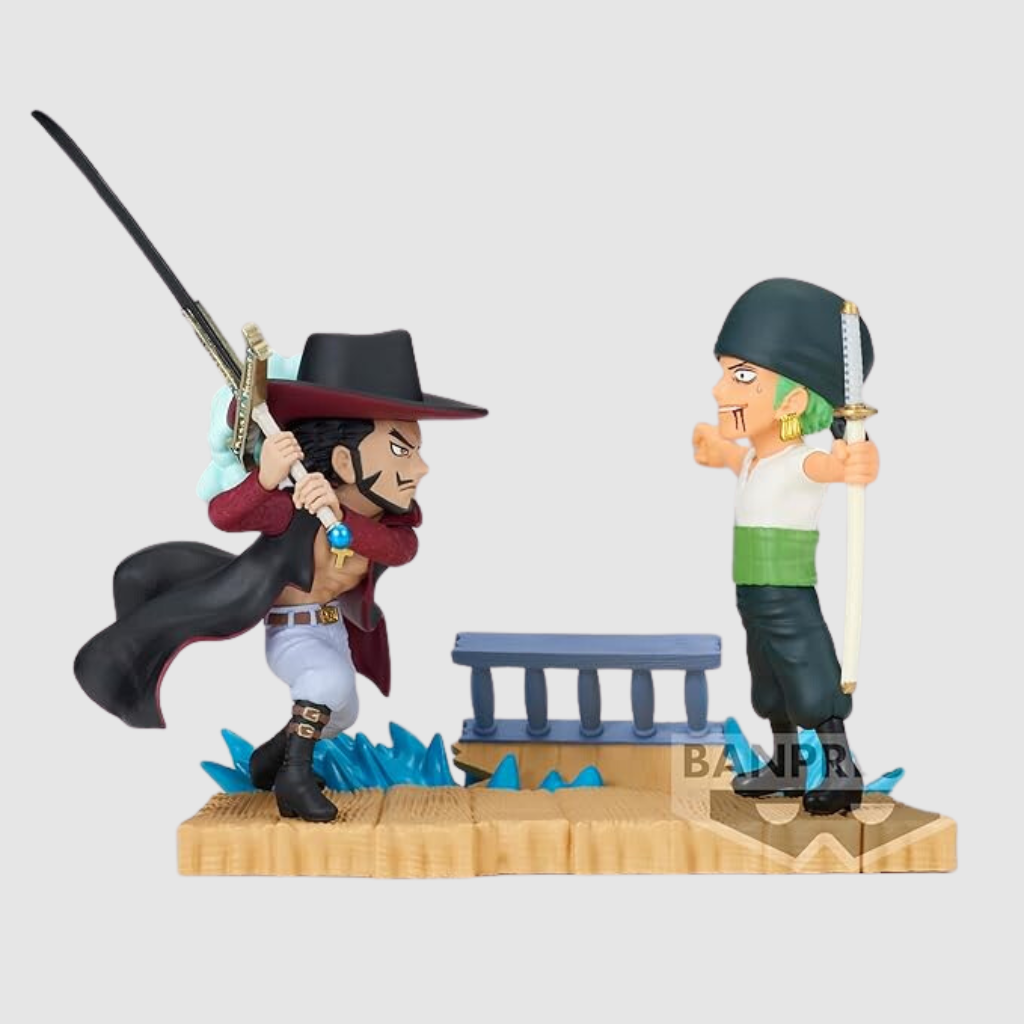 One Piece Roronoa Zoro VS Mihawk WCF Log Stories