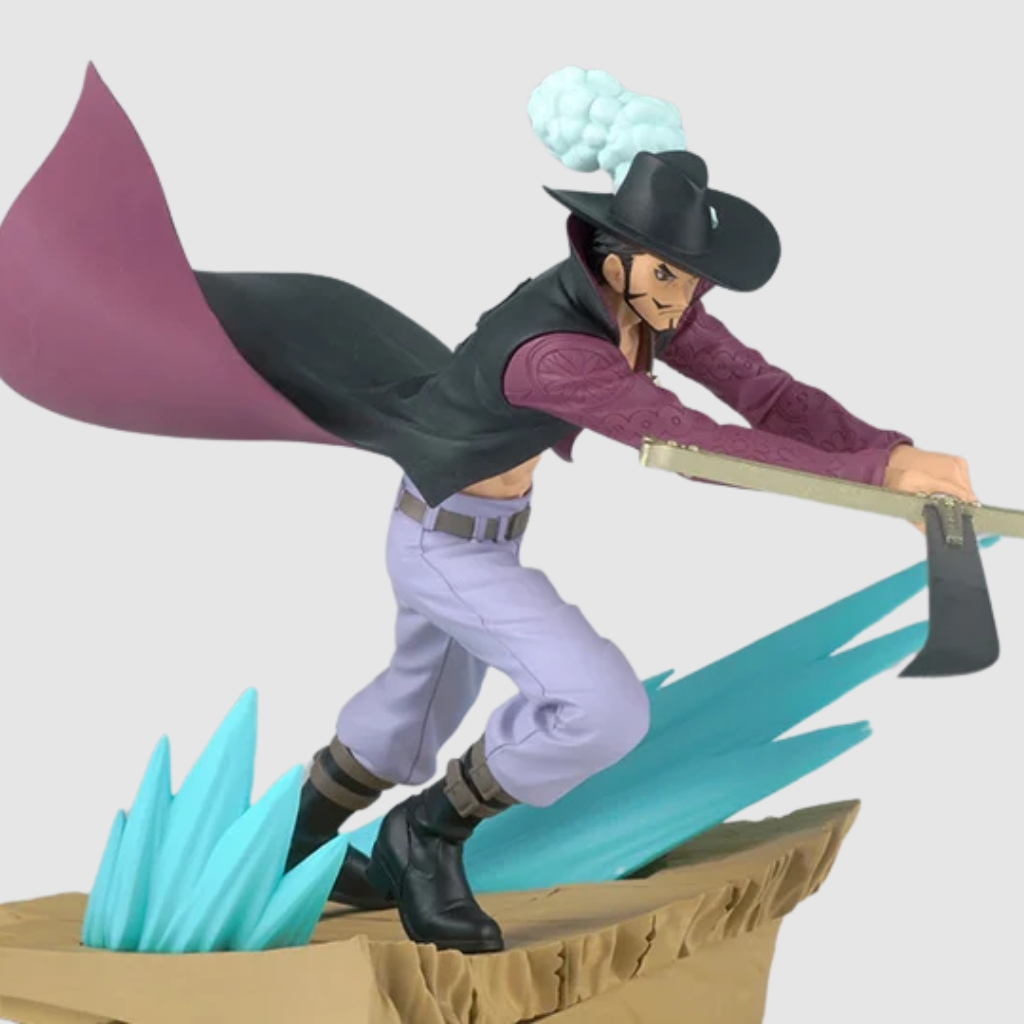 One Piece Senkozekkei Dracule Mihawk Figure Banpresto
