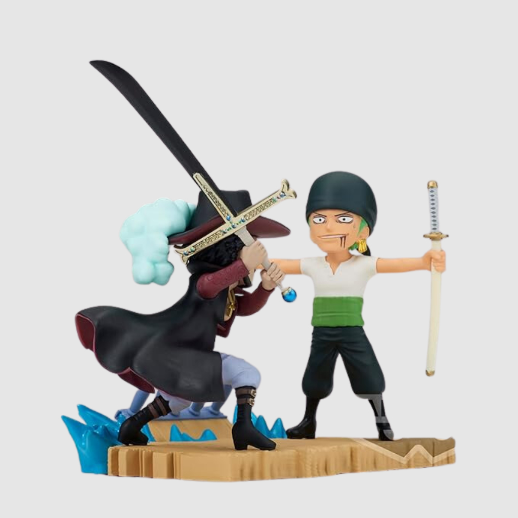 One Piece Roronoa Zoro VS Mihawk WCF Log Stories