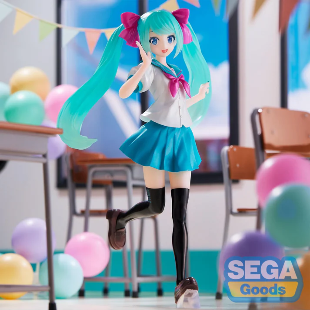 Hatsune Miku 16th Anniversary KEI Ver Luminasta Vocaloid Authentic SEGA