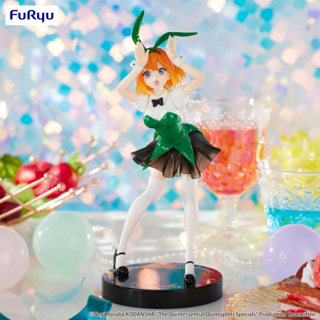 The Quintessential Quintuplets Trio Try iT Figure Yotsuba Nakano Bunny ver FuRyu