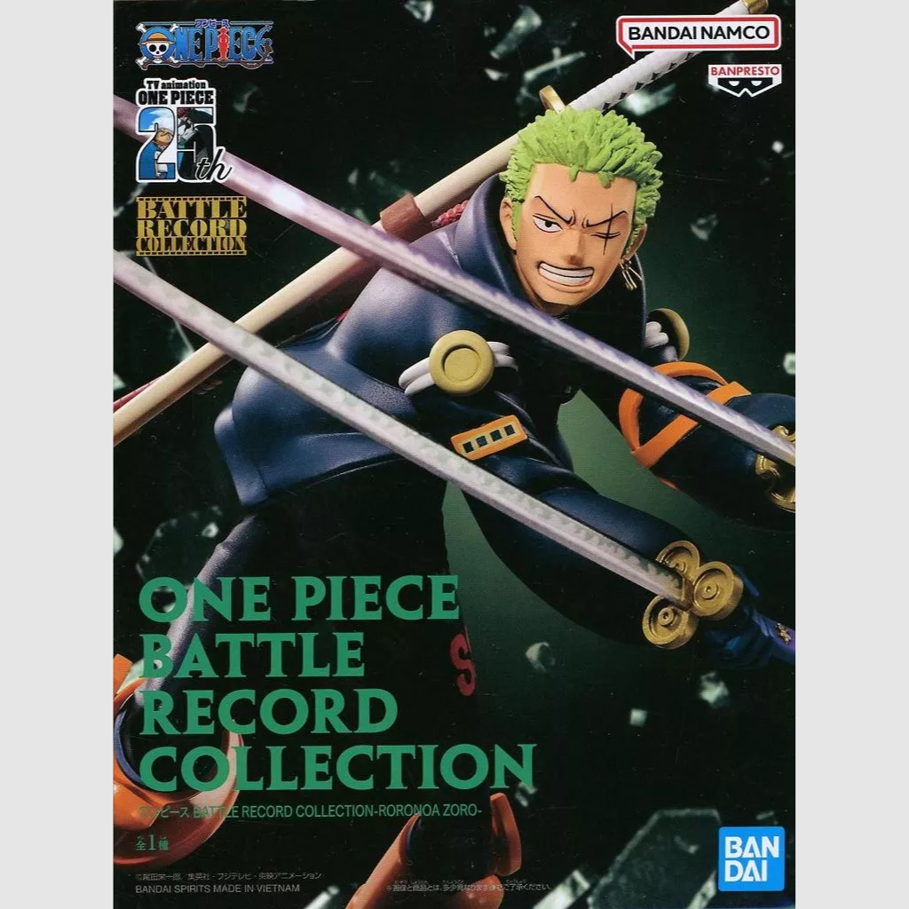 One Piece Battle Record Collection Roronoa Zoro Figure Banpresto