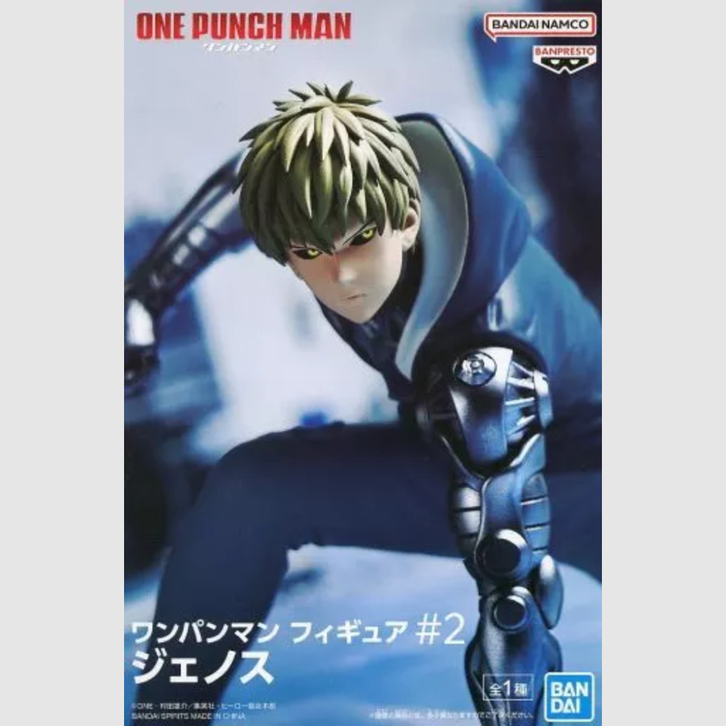 One Punch Man Demon Cyborg Genos Figure Banpresto